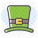 Green Top Hat  Icon