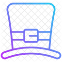 Green Top Hat  Icon