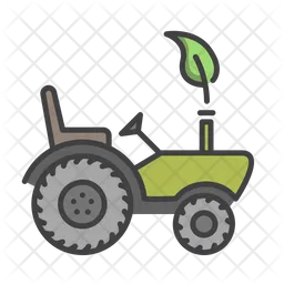 Green tractor  Icon