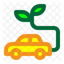 Green Vehicle Green Car Clean Vehicle Icon