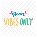 Green vibes only  Icon