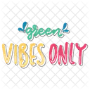 Green vibes only  Icon