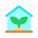 Greenhouse Glasshouse Plant Icon