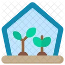 Greenhouse Plant Cultivation Icon