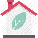 Greenhouse Leaf House Icon