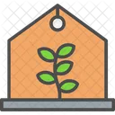 Greenhouse Plant Cultivation Icon