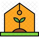 Greenhouse Agriculture Ecology Icon