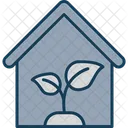 Greenhouse Agriculture Ecology Icon