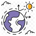 Greenhouse Effect Global Warming Climate Change Icon
