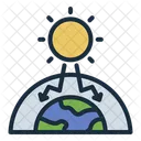 Greenhouse effect  Icon