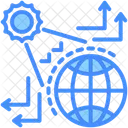 Greenhouse Gases Ozone Global Warming Icon