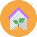 Greenhouse Agriculture Ecology Icon