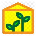 Greenhouse Agriculture Ecology Icon