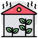 Greenhouse Green Home Glass House Icon