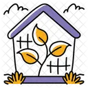 Greenhouse Plant Farming Icon