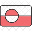 Greenland Country Flag Icon