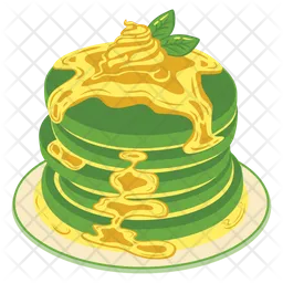 Greentea Pancake  Icon