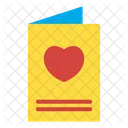 Greeting Card Love Card Valentines Card Icon