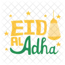 Greeting Happy Eid Muslim Icon