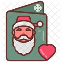 Greeting Card Wishing Card Christmas Card Icon