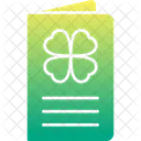 Greeting Card Invention Card St Patricks Card Icon