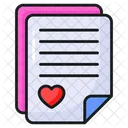Greeting Card Letter Icon