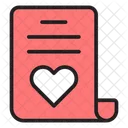 Greeting Card Message Icon