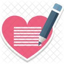 Greeting Card Greetings Symbol Heart Shape Icon
