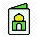 Greeting Card Mosque Eid Mubarak アイコン