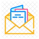 Envelope Birthday Invitation Icon