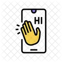 Greeting Hi  Icon