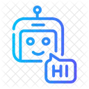 Bot Assistant Virtual Icon