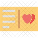 Letter Card Greeting Icon