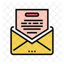 Greetings Letter  Icon