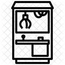 Greifermaschine Kranmaschine Jahrmarkt Symbol