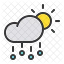 Grele Pierre Pluie Icône