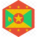 Grenada Flag World Icon