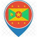 Grenada Flagge Welt Symbol