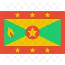 Grenada Flagge Welt Symbol