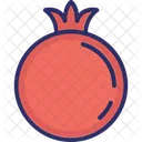 Grenade Fruit Fruit Spherique Icon