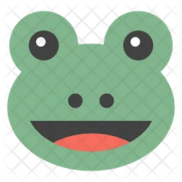 Emoji grenouille Emoji Icône