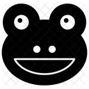 Grenouille Emoji Emoticone Emotion Icône