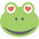 Grenouille Emoji Smiley Icône