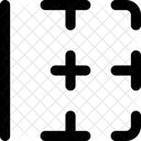 Schnittstellenlayout Rand Links Rahmenzellenformat Formatierung Links Symbol