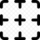 Schnittstellenlayout Rahmen Keine Rahmen Zellenformat Formatierung Keine Symbol