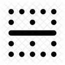 Grenze horizontal  Symbol