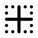 Grenze innen  Symbol