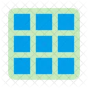 Grid Grid Lines Pixels Icon