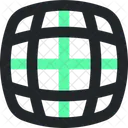 Square Geometric Line Icon