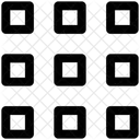 Menu Grid Layout Icon